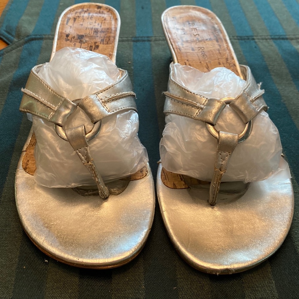 Silver Sandals